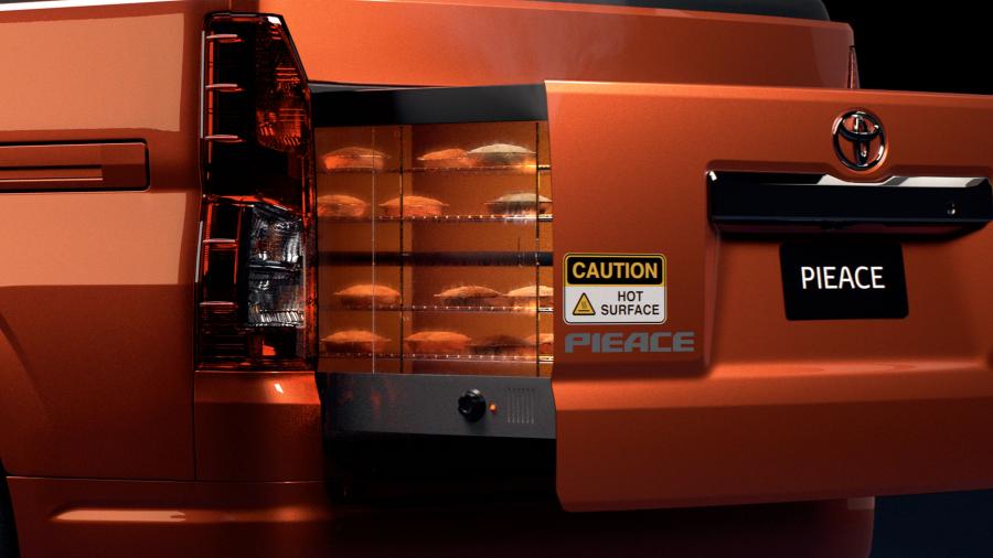 Детали экстерьера Toyota HiAce Pieace Convertible 2019 года  (фото 4 из 4)